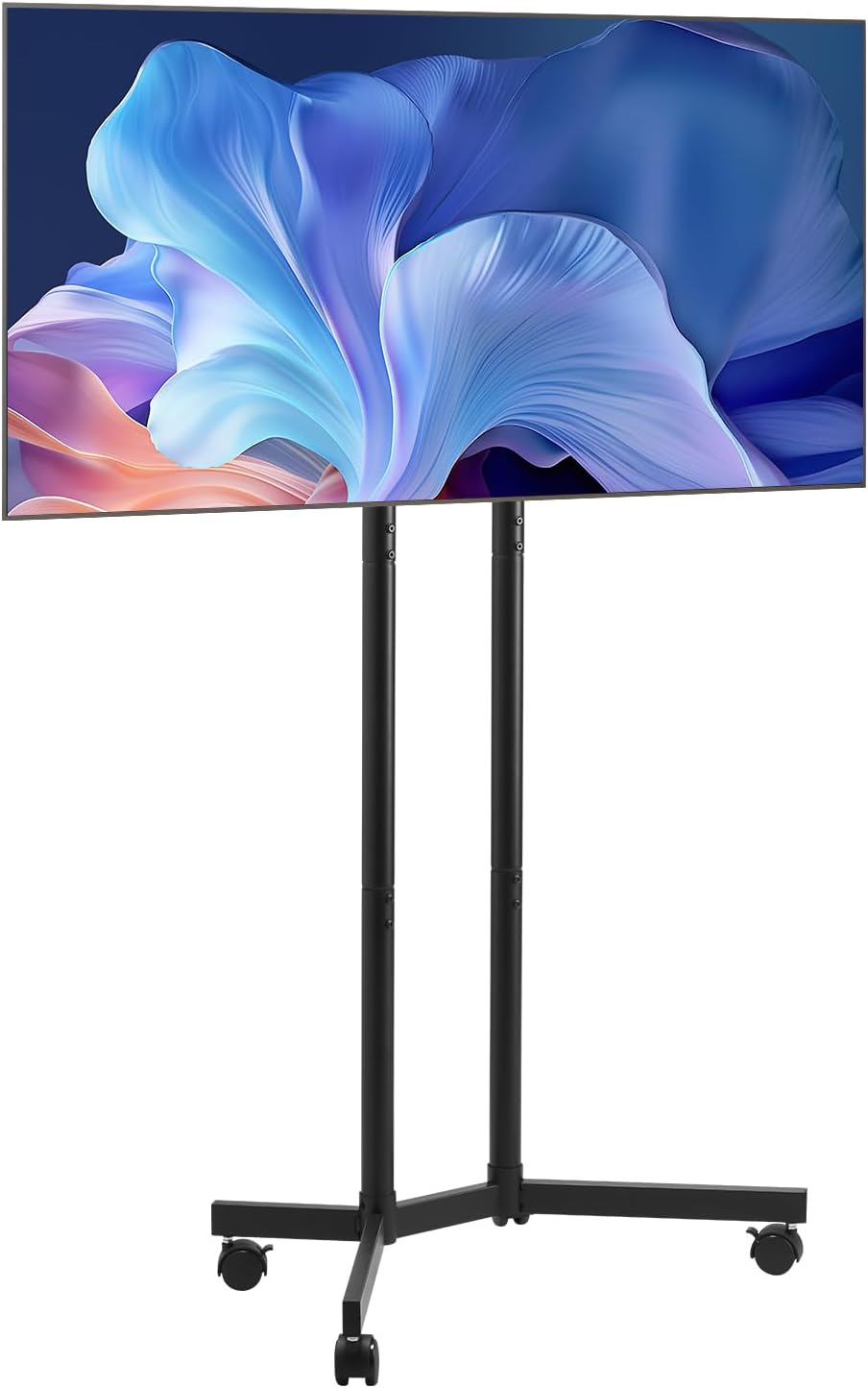 VEVOR Rolling TV Stand for 32-65" Screens, 88 Lbs, VESA 400 by VEVOR