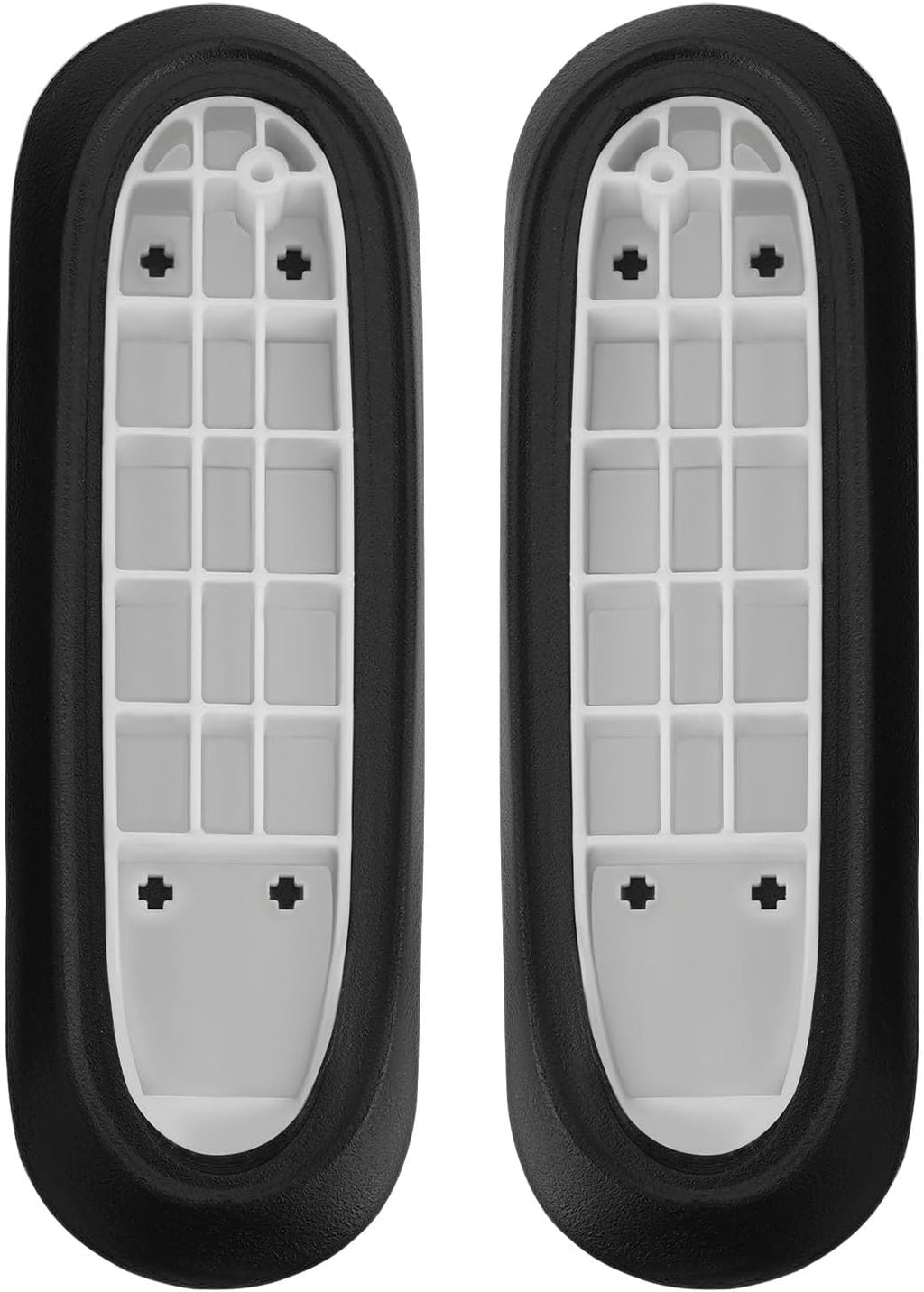 Armrest Pads Caps Replacement Compatible with Herman Miller Sayl Office Chair Fixed and Height Adjustable, Black Vinyl (1-Pair) - Image 7