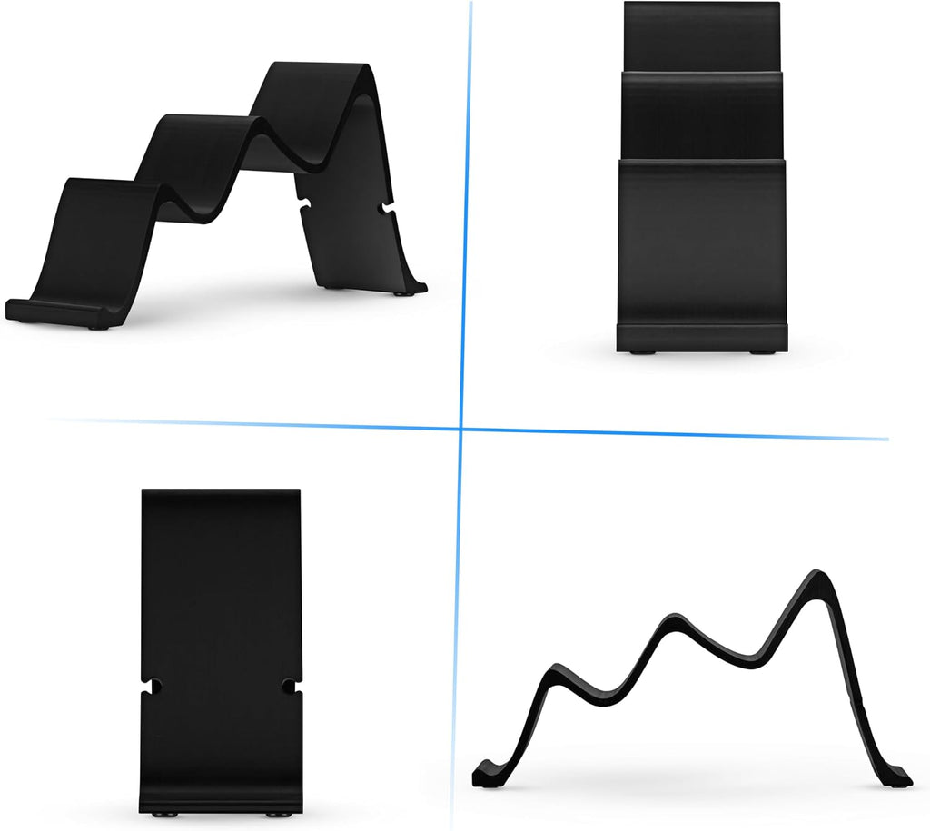 Desktop Dual Game Controller Stand Holder – Stylish, Minimal Wave Design, Suitable for PS5, Xbox, Switch, PC & Retro Gamepads - Image 7