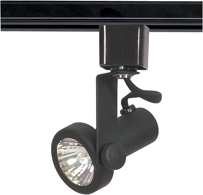 Nuvo Lighting TH322 Transitional One Light Track Head from Track Heads Black collection in Black finish, 4.50 inches by Nuvo