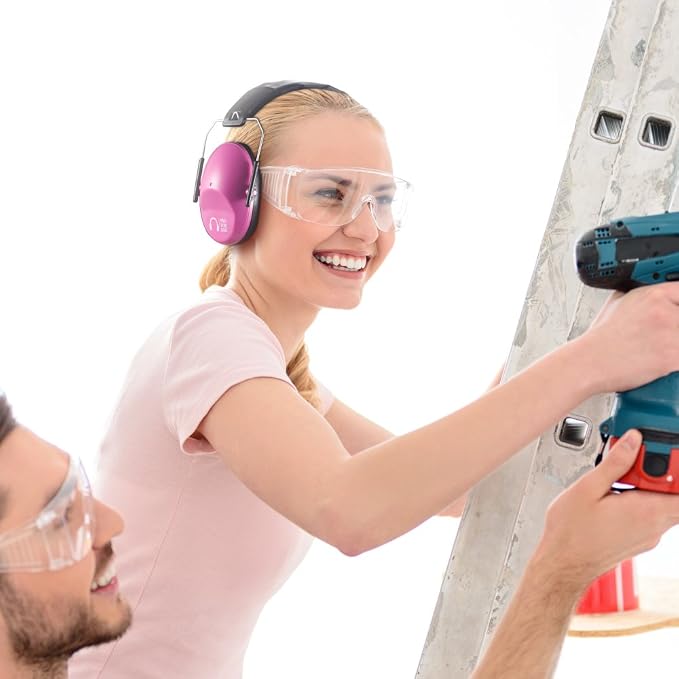 Pro For Sho 34dB NRR Hearing Protection Ear Muffs – Highest NRR Compact Design Ear Protection for Loud Events & Sensory Use - Image 9