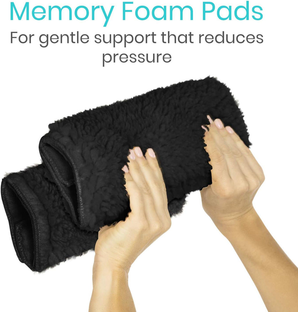 Vive Wheelchair Armrest Pads (2 PCS) - Memory Foam Sheepskin Cushion - Image 7