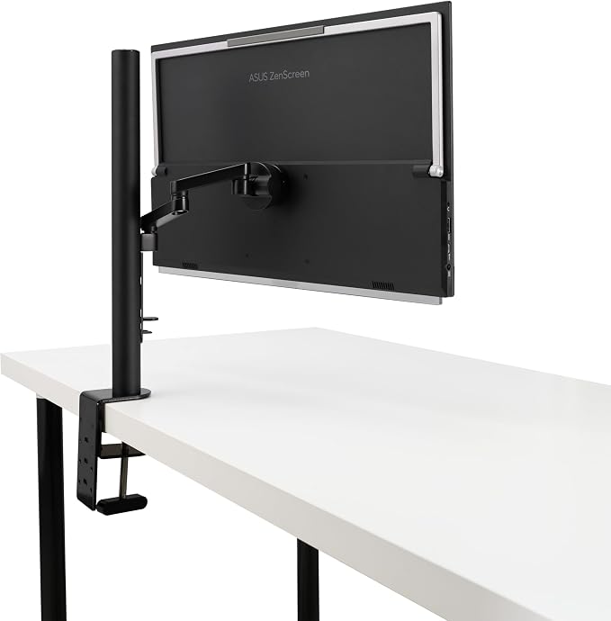 ASUS ZenScreen MB229CF 22 Inch 1080p 100Hz, USB-C Portable Monitor | USB-C 60W, C-clamp Arm, Speakers, Partition Hook, Kickstand, IPS, Subwoofer, Carrying Handle ,Display for MacBook and PC - Image 14