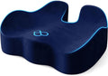 Seat Cushion, Non-Slip Memory Foam Chair Cushion for Taibone, Blue/X-Large | Chair Pillow with Handles for Car Office Chair, Tailbone/Sciatica Easing& Post-Surgery Recovery Chair Cushion by Unknown