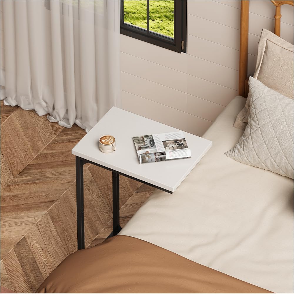C-Shaped End Table Small Side Tables for Sofa and Bedside - Image 7