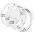 3-Pack [10FT+6FT+3.3FT] Car Carplay Cable USB A to USB C Cable for iPhone 16 15 Pro Plus Pro Max，for iPad Pro/Air/Mini，for Samsung Galaxy S25/S24/S23，for MacBook Pro/Air and More by JERMASAL