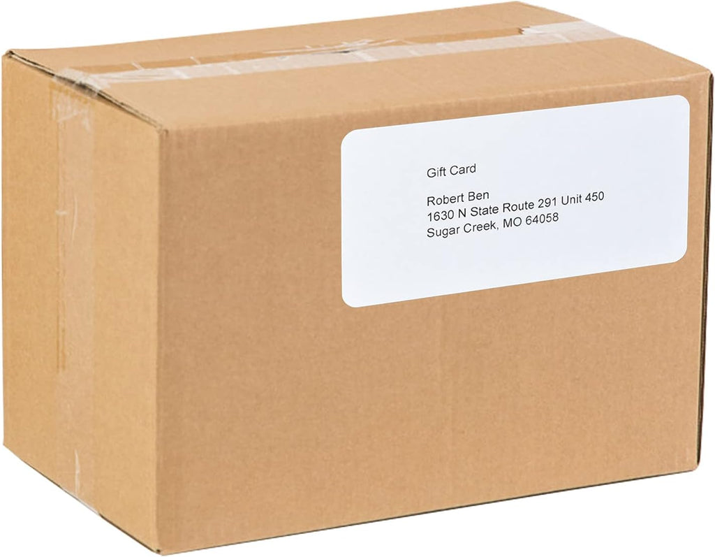 9527 Product 2x4 inch Shipping Labels, 300 Labels per Pack, Laser/Inkjet Compatible, Self-Adhesive - Image 2