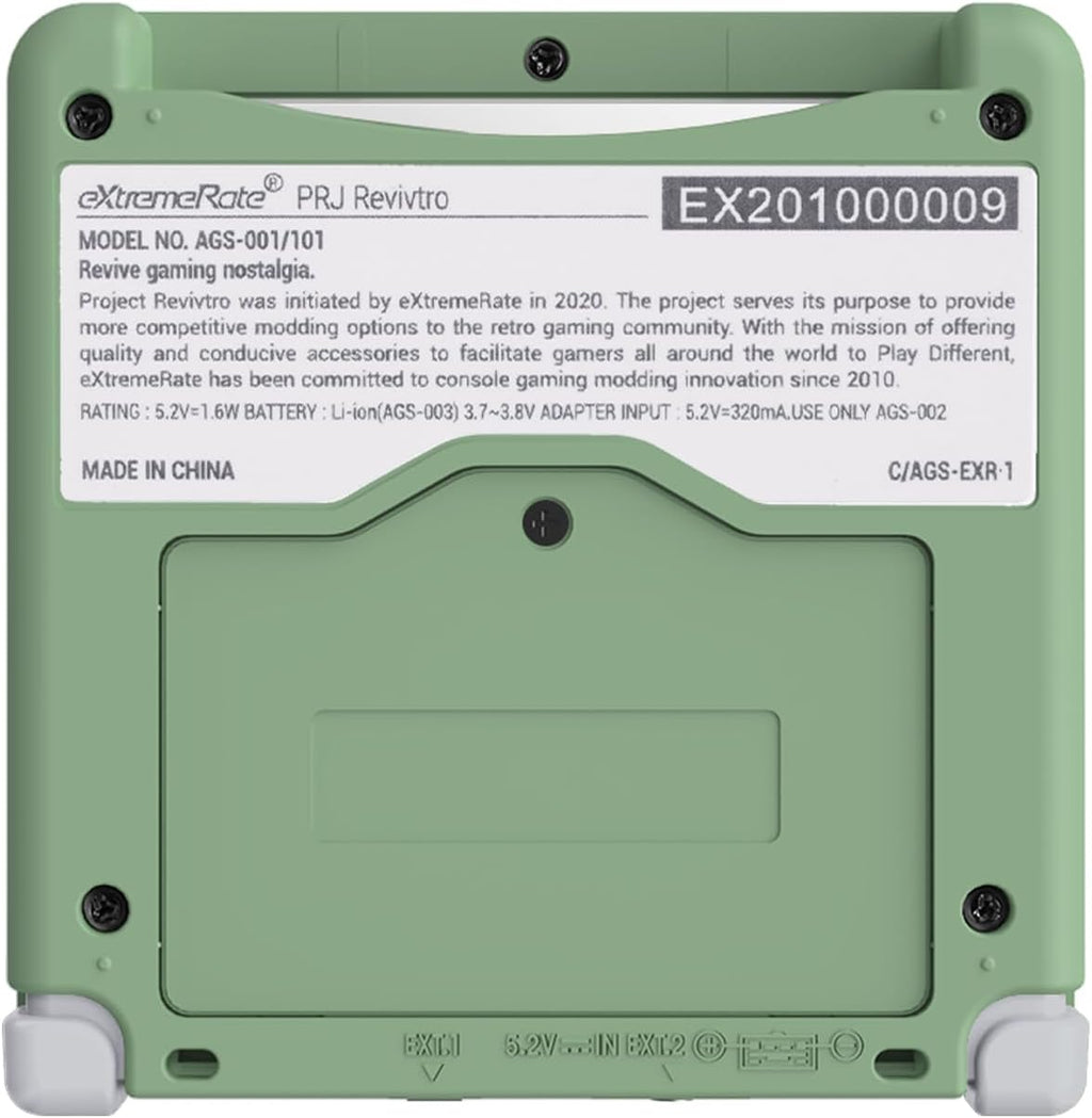 IPS Ready Upgraded eXtremeRate Matcha Green Custom Replacement Housing Shell for Gameboy Advance SP GBA SP – Compatible with Both IPS & Standard LCD – Console & Screen NOT Included - Image 7