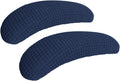 FORCHEER Office Chair Armrest Covers Stretchable Water Resistant Spandex Stretch Jacquard Elastic Band Computer Office Chair Arm Pad Covers Chair Slipcover for Desk Chairs Arm 2P-Navy Blue by FORCHEER