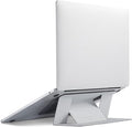 MOFT Laptop Stand for Desk, Adhesive MacBook Computer Stand with 2 Adjustable Viewing Angles, Foldable and Portable Laptop Riser Compatible with 11"-16" Laptops, Misty Cove(Adhesive Version) by MOFT