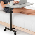Vive Overbed Hospital Bed Table for Home Use - Adjustable Swivel Wheels by Vive
