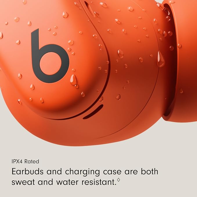 Beats - Powerbeats Fit - Wireless Noise-Cancelling Workout Earbuds with Ultimate Secure Fit with USB-C Charging Cable (1.5m) - Spark Orange - Image 7