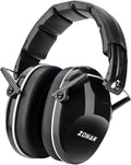 ZOHAN 032 Kids Noise Canceling Headphones - 25dB NRR Kids Ear Protection Earmuffs for School, Monster Jam, Fireworks, Travel, Air Show, Concert, Autism - Black by ZOHAN