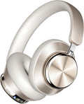 Wentronic Y03 Bluetooth Headphones Wireless Active Noise Cancelling Over Ear Headphones 48 Hours Playtime High Sound Quality 6 EQ Music Mode Headphones with Soft Ear Cushion - Starlight by Wentronic