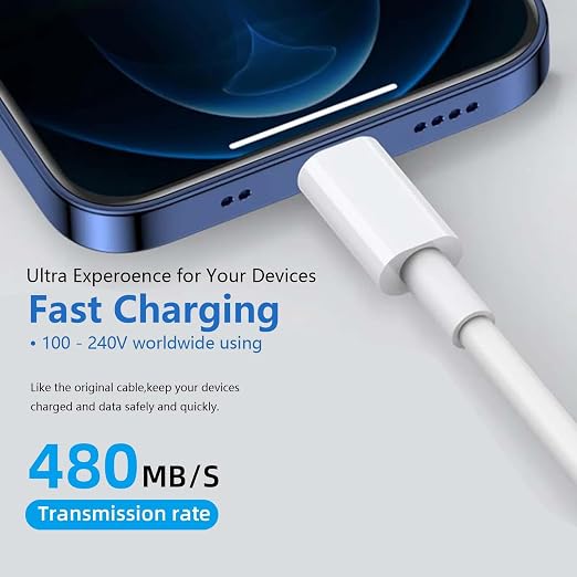 2 Pack 10FT Carplay Car Cable USB A to USB C Cable for iPhone 16E 15 16/16 Pro 16 Max/16 Plus, iPad 10th Gen, iPad Pro 12.9/11, iPad Air 5/4th, Mini 6th Gen, AirPods Pro (2nd) Charger Cord Replacement - Image 4