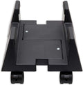 Mobile Desktop Tower Computer Floor Stand Rolling Caster Wheels with Support Walls and Adjustable Width from 6" to 10" by Syba