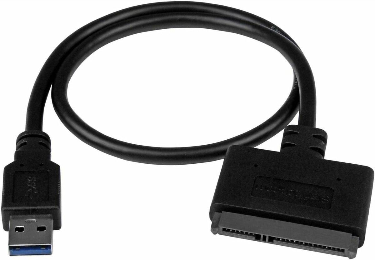 StarTech SATA to USB Adapter, USB 10Gbps, 2.5in SATA III (USB312SAT3CB) by StarTech.com