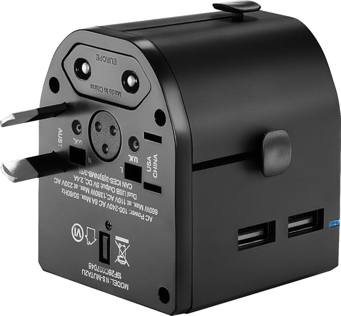 Insignia All-in-One/Grounded Travel Adapter and Converter Series (All-in-One Travel Adapter) - Image 5