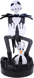 Exquisite Gaming Cable Guys: Disney/NBX Jack Skellington Phone Stand & Controller Holder - Officially Licenced Figure Medium by Exquisite Gaming
