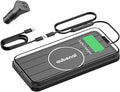 Wireless Car Charger Pad, 15W Fast Charging Pad with 70cm Extension Cable, Non Slip Car Wireless Phone Charger Mat Compatible with iPhone 16/15/14/13, AirPods, Samsung S25 S24(Extension USB-C) by AUBENAI