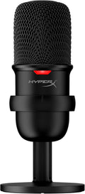 HyperX SoloCast – USB Condenser Gaming Microphone, for PC, PS4, PS5 and Mac, Tap-to-Mute Sensor, Cardioid Polar Pattern, great for Streaming, Podcasts, Twitch, YouTube, Discord,Black by HyperX