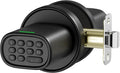 M1 Door Knob with Keypad Keyless Entry for Interior, Black by ThorBolt