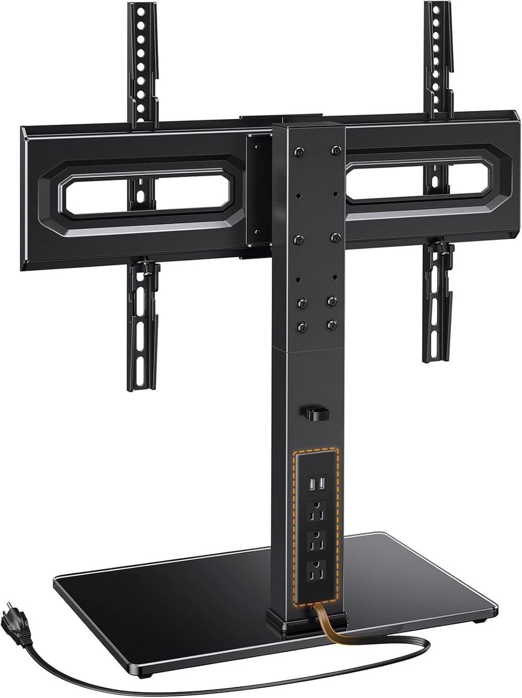 Perlegear TV Stand Mount with Power Outlet for 32-80 inch TVs up to 99 lbs by Perlegear