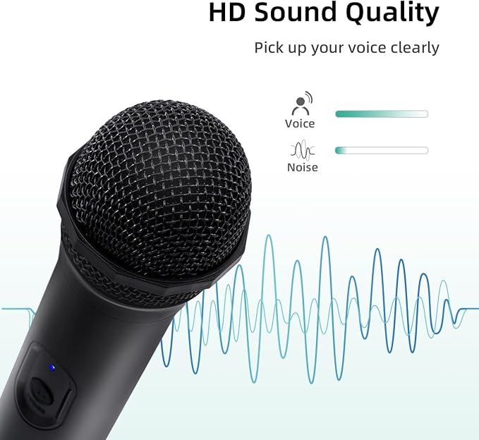 Mcbazel Wireless USB Gaming Microphone Compatible with Xbox Series X/S, PS5, Switch OLED, NS Switch/Switch2, PC, PS4, PS3, PS2, Xbox One X/S, Xbox One, Xbox 360, Wii - Image 4
