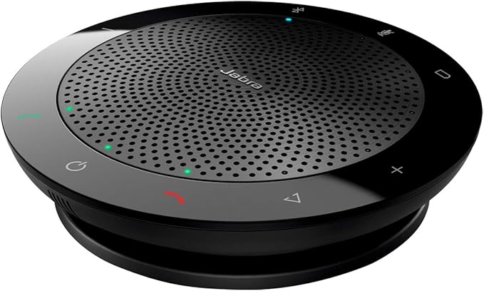 Jabra Speak 510 (2025 Edition) Portable, USB or Wireless Bluetooth Speaker Meetings and Calls with Crystal-Clear Sound, Works with Microsoft Teams, Black by Jabra