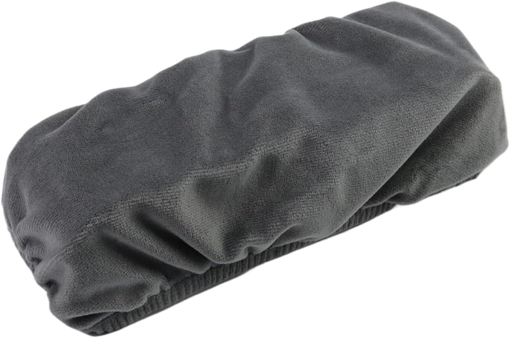 Office Chair Armrest Pads Covers Cushions Slipcovers (Dark Grey) - Image 2