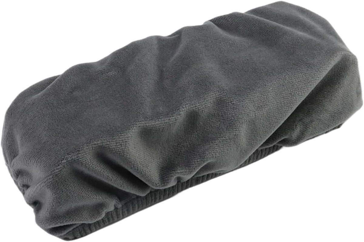 Office Chair Armrest Pads Covers Cushions Slipcovers (Dark Grey) - Image 2