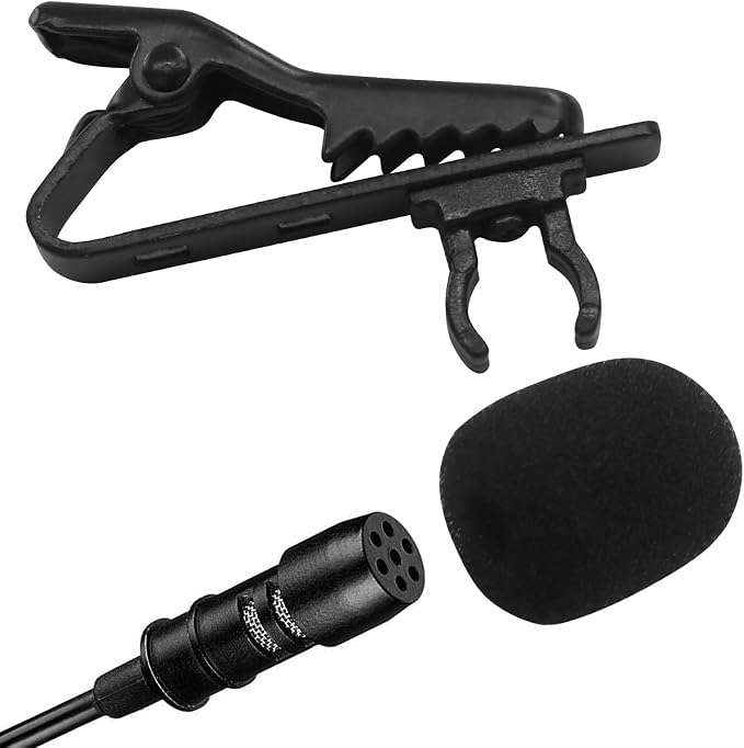 10 Pcs Lavalier Microphone Clips Replacement Kit with 10 Pcs Foam Windscreen Covers, Lapel Mic Clips Sponge Cover Kit for Voice Recording, Video Conferencing and Online Meetings - Image 3