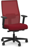 HON Ignition 2.0 Ergonomic Office Chair, Lumbar Support, Bullseye | Ergonomic office desk chair with lumbar support, adjustable arms, office decor, workstation comfort for focused productivity by HON