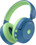 iClever BTH20 Active Noise Cancelling Headphones for Kids Toddler Travel | SafeSound Tech3.1, 60H Play Time, USB C AUX Cable, Award-Winning Kids Bluetooth Wireless Headphones for Boys/Girls/Autism by iClever