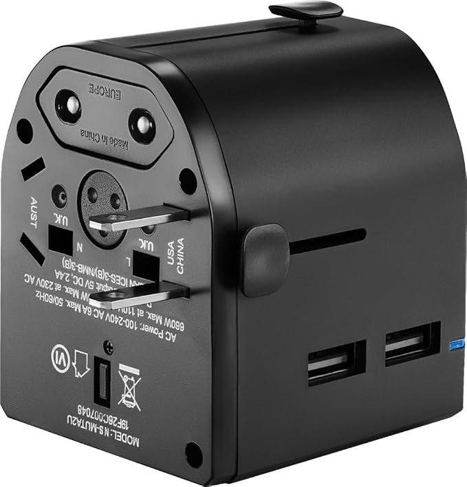 Insignia All-in-One/Grounded Travel Adapter and Converter Series (All-in-One Travel Adapter) - Image 4