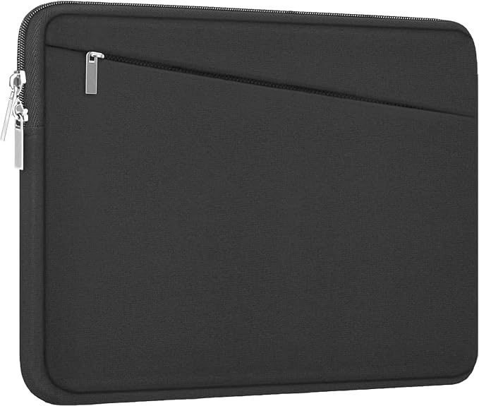 15.6 inch Laptop Case, Durable Computer Carrying Bag Protective Case Briefcase Handbag with Front Pocket, Laptop Sleeve Cover for 15.6 Inch HP, Dell, Lenovo, Asus, Notebook, Grey by AREYLO