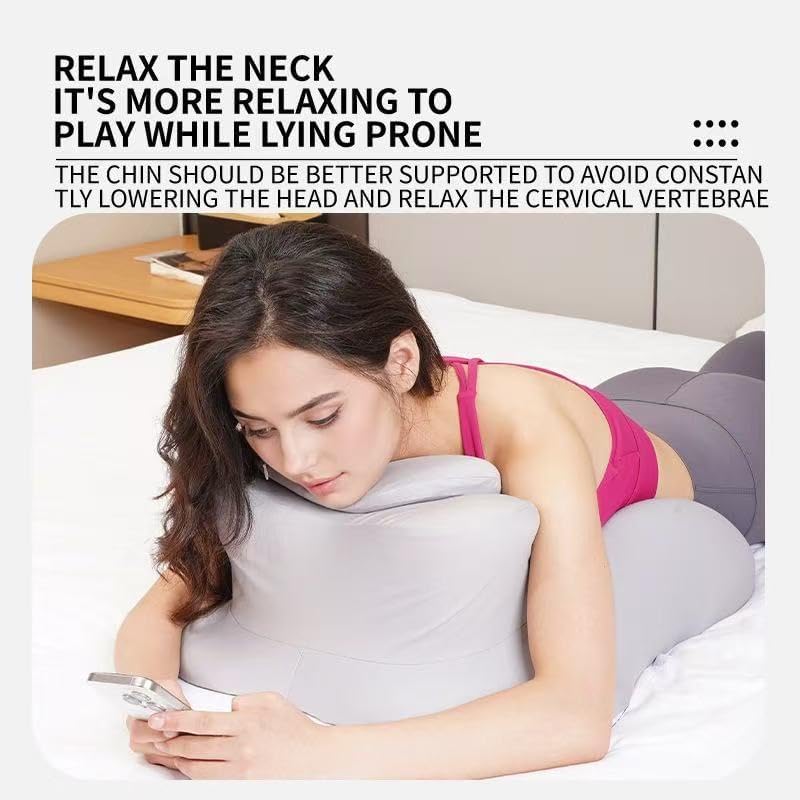 Ergonomic Memory Foam Wedge Pillow for Intimacy and Comfort Multi Purpose Body Support for Couples Pregnancy and Sleeping Positions Hypoallergenic Cover（A Luxurious Gift for his Wife.） - Image 4