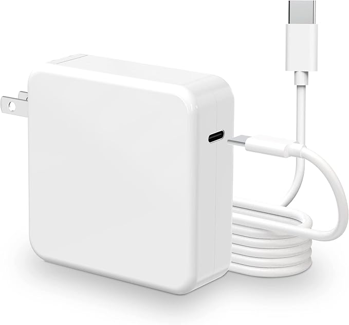 100W GaN USB-C Laptop Charger for MacBook Pro/Air Power Adapter | Compatible with MacBook Pro/Air M1-M5, 13-16 Inch, iPad Pro, Samsung Galaxy and more USB-C devices with foldable plug - Image 9