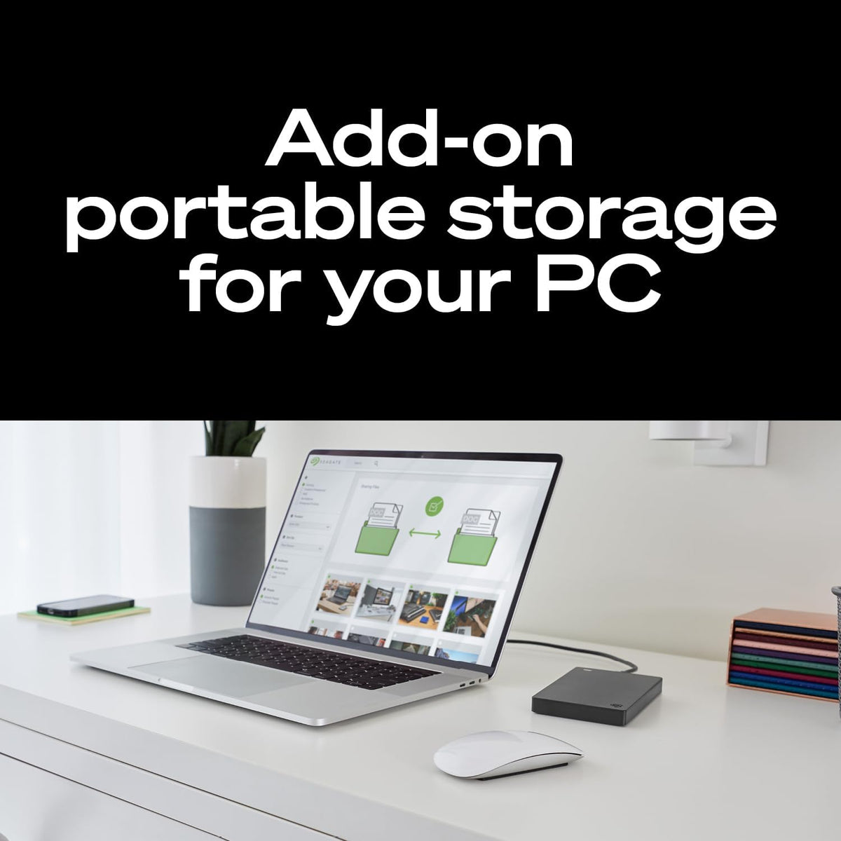 Seagate 2TB Portable Hard Drive | USB 3.0 (STGX2000400) - Image 3