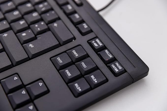 Cherry Stream Wired Keyboard Without Number Pad, Compact TKL | Whisper Quiet Keys, Unique Typing Feel, Slim Design, SX Scissor Switches, QWERTY, Black - Image 3