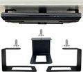 AUXPhome (3) Laptop Holder Under Desk Laptop Mount Organizer Rack Storage Shelf, Add On Under Table Laptops, Keyboard, Routers, Modems, Cable Box, Network Switch & More, Desk Accessories by AUXPhome