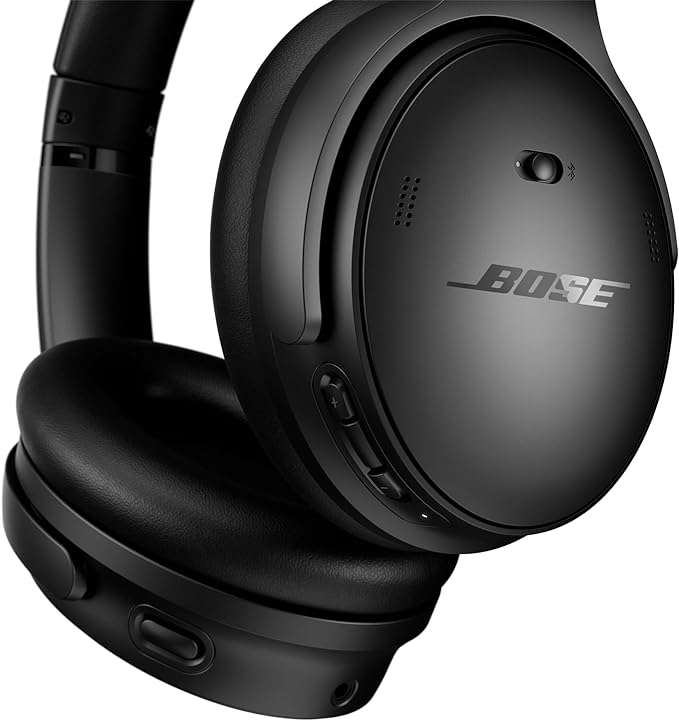Bose QuietComfort Wireless Noise-Canceling Headphones (Black) (Renewed) - Image 6