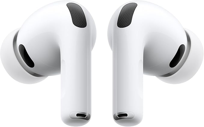 Apple AirPods Pro 3 Wireless Earbuds, Active Noise Cancellation, Live Translation, Heart Rate Sensing, Hearing Aid Feature, Bluetooth Headphones, Spatial Audio, High-Fidelity Sound, USB-C Charging by Apple