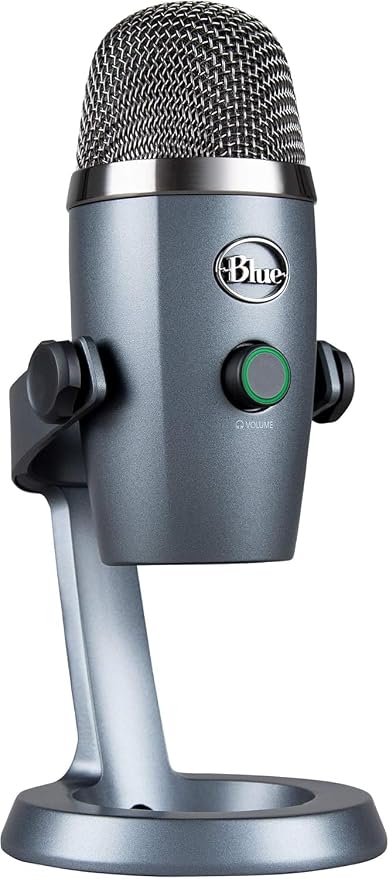 Blue Yeti Nano Premium USB Microphone - Shadow Grey (Renewed) by Amazon+Renewed