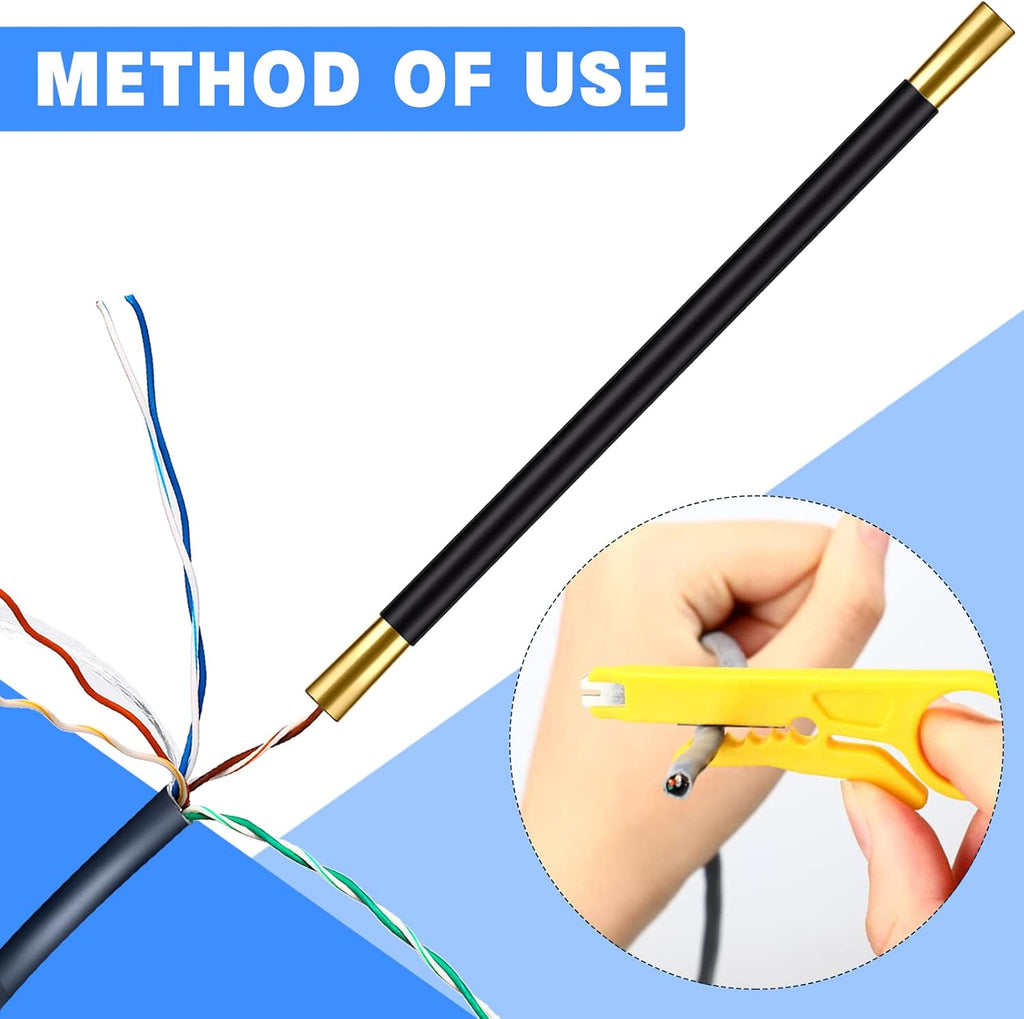 Landhoow 2 Pcs Network Cable Untwist Tool Kit, Straightener for CAT5-CAT7 - Image 4