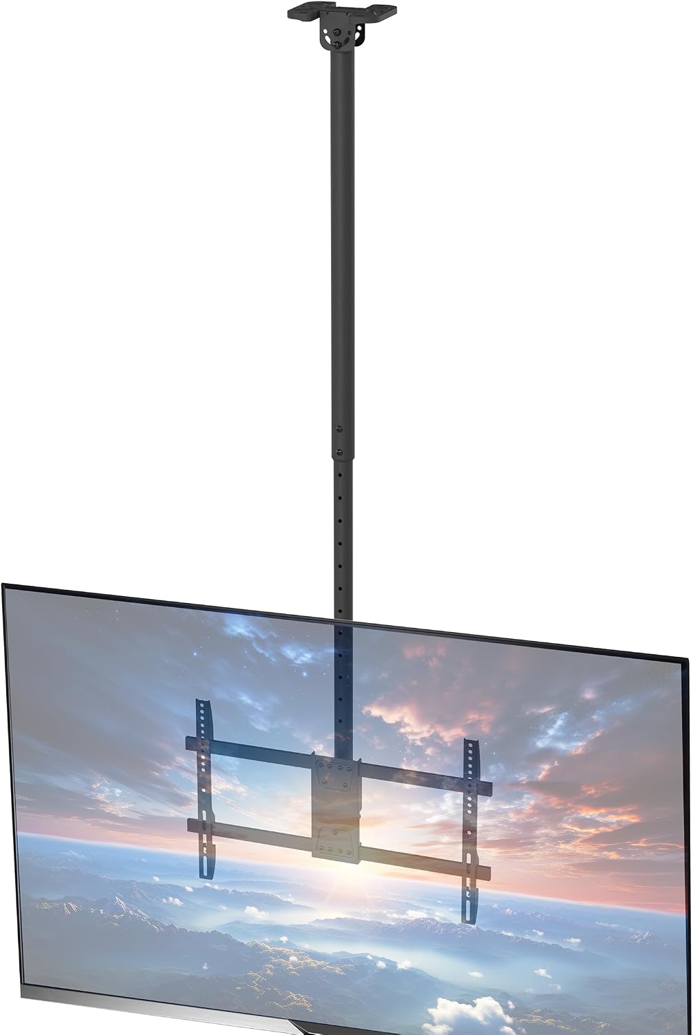 VIVO Black TV Ceiling Mount for 43 to 86 inch Screens, MOUNT-VC86-5 by VIVO