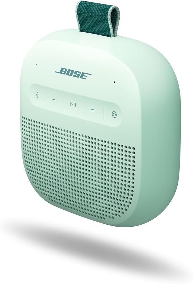 Bose SoundLink Micro Portable Bluetooth Speaker (2nd Gen), Wireless Outdoor Speaker, Up to 12 Hours Battery Life, Waterproof and Dustproof, Dewdrop Mint - Limited Edition Color - Image 4