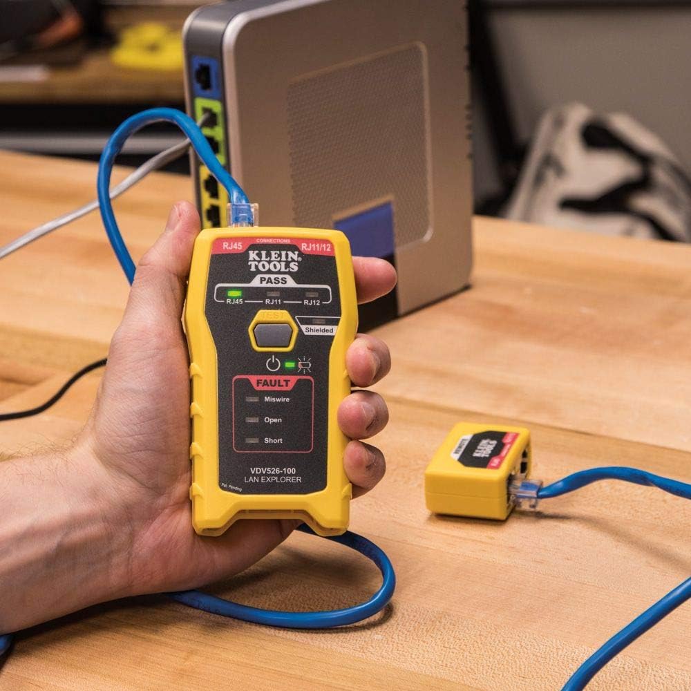 Klein Tools Cable Tracing and Testing Kit with Tone Generator, Tracer, and Network Tester - Image 7