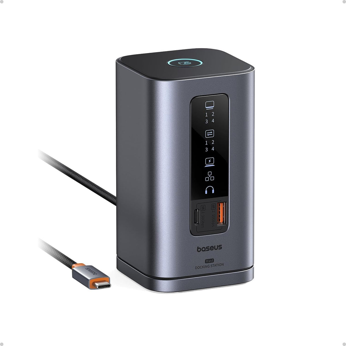 Baseus Spacemate Docking Station 11-in-1 with Triple Display for Windows by Baseus