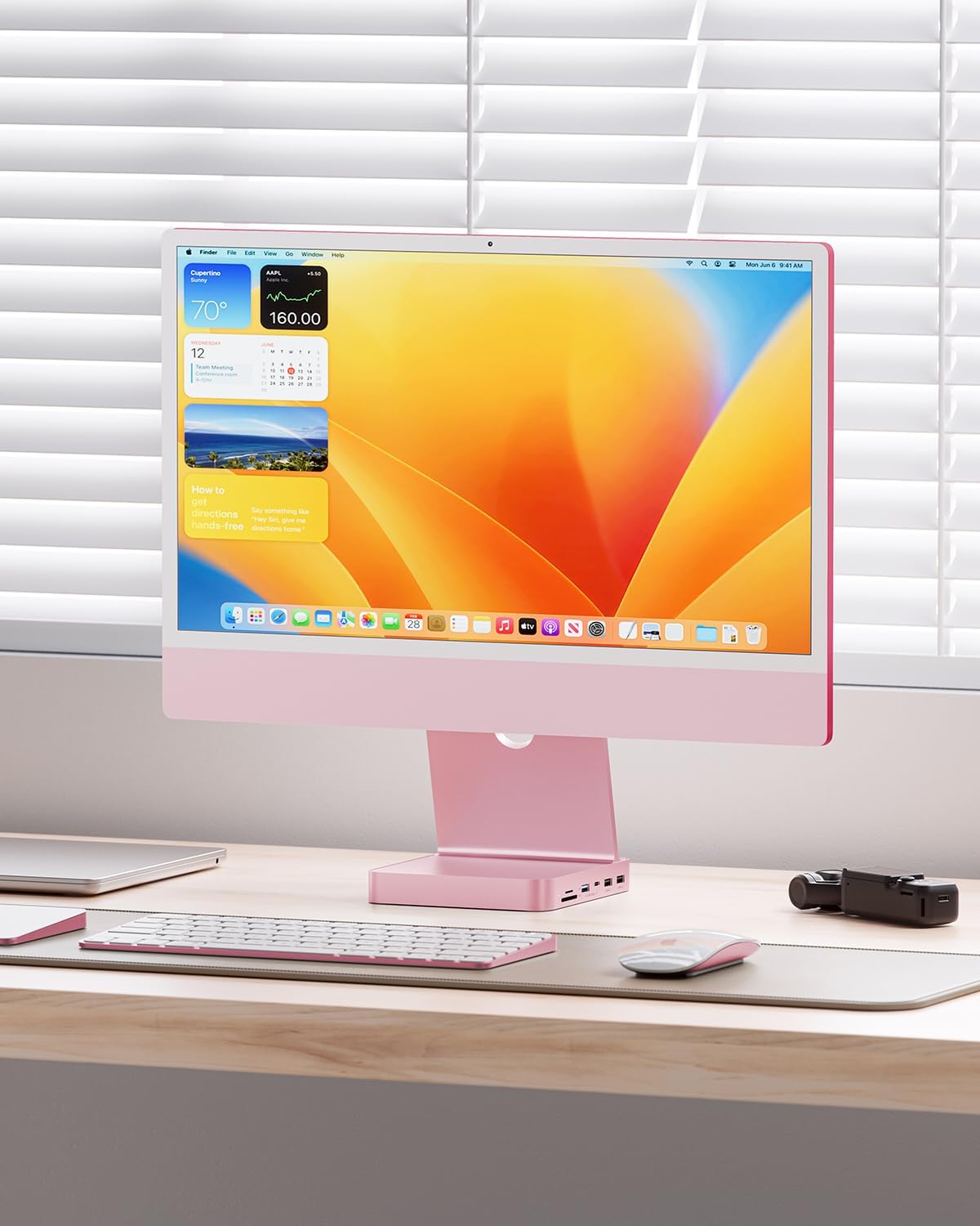 USB C HUB for iMac 24 inch 2024 M4 with M.2 4TB SSD NVMe Enclosure - Image 6